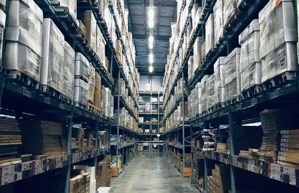 Armazém logístico interno